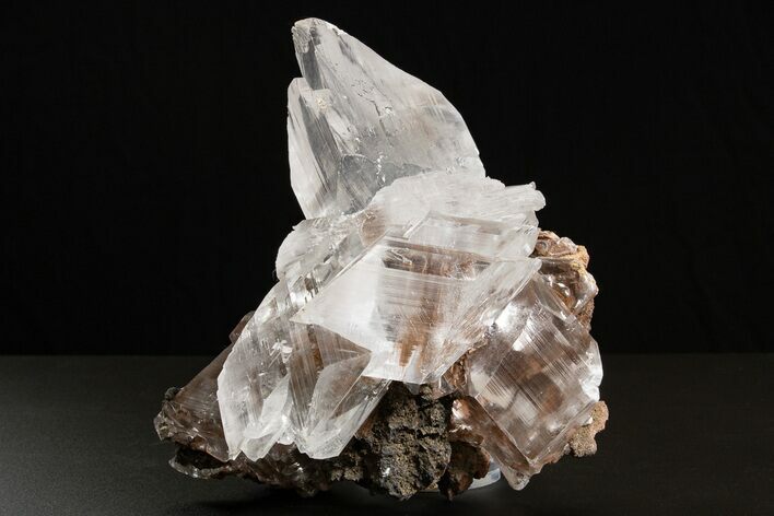 Glassy Selenite Crystal Cluster - Naica Mine, Mexico #325059